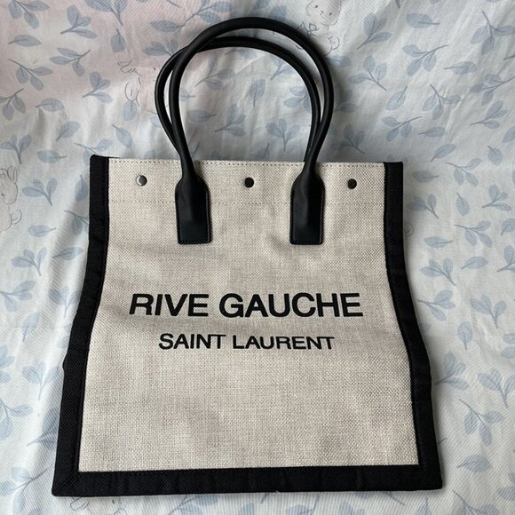 Yves Saint Laurent Vertical Left Bank Shopping Bag - Picture 1 of 6